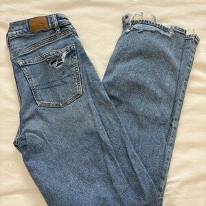 AE Distressed Blue Denim Jeans